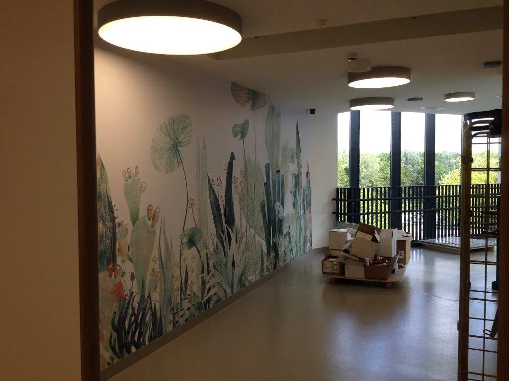 Muurillustratie, beeld 7