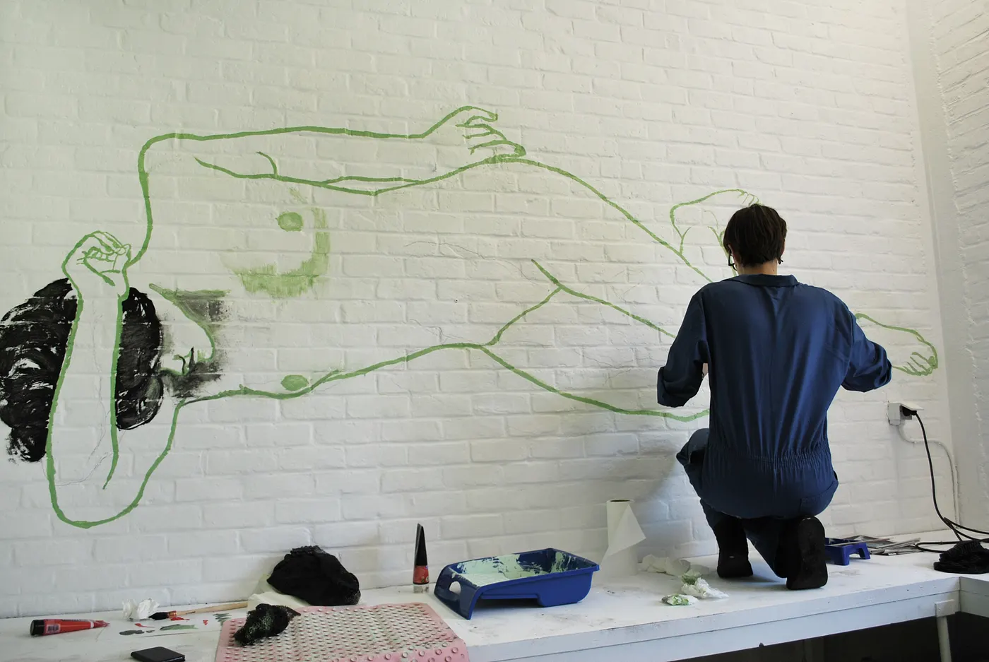Live-illustratie, beeld 25