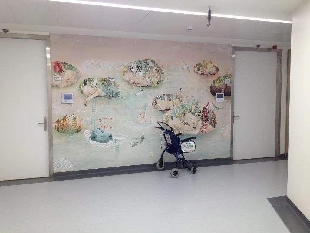 Muurillustratie, beeld 27