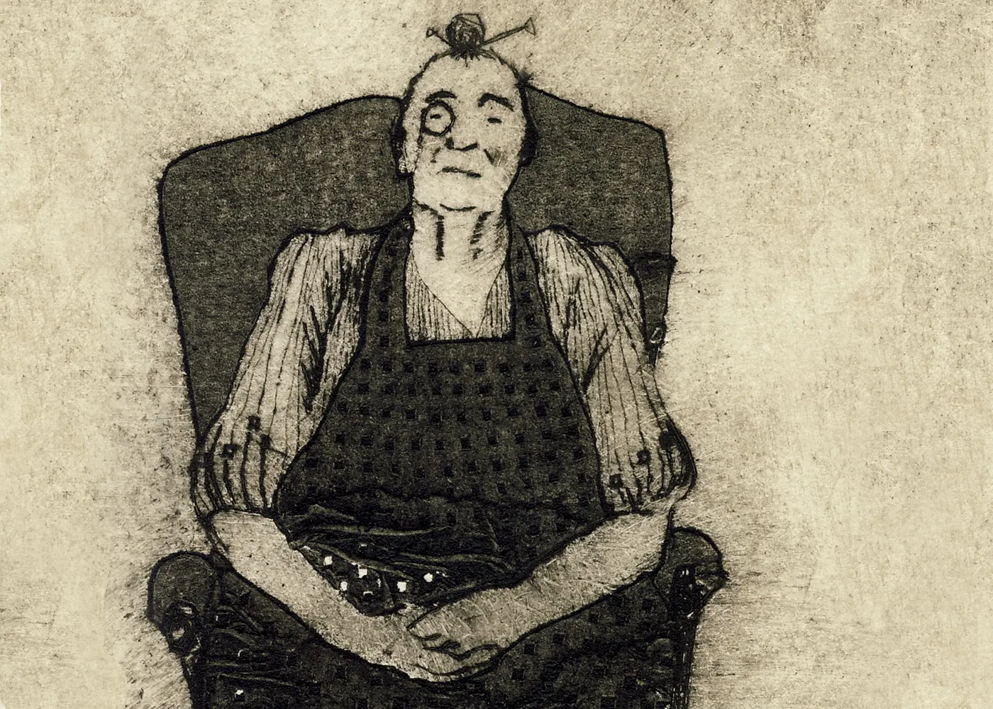 De vrouw en het jongetje, beeld 10